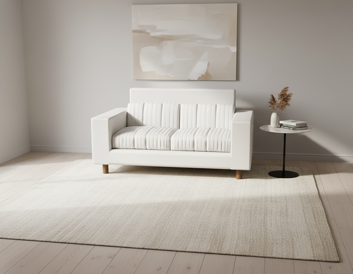 Photorealistic AI render of the same customized product in a room